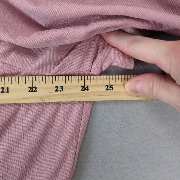 Love + Joy by FCT Pink Off-Shoulder Peasant Blouse Women's Plus Size 3X Ruffle - Picture 5 of 10